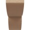 Ekena Millwork 3"W x 9"D x 6"H Classic Crestline Rough Cedar Woodgrain TimberThane Corbel, Primed Tan CORUR03X09X06CRERCPR - alternate 2